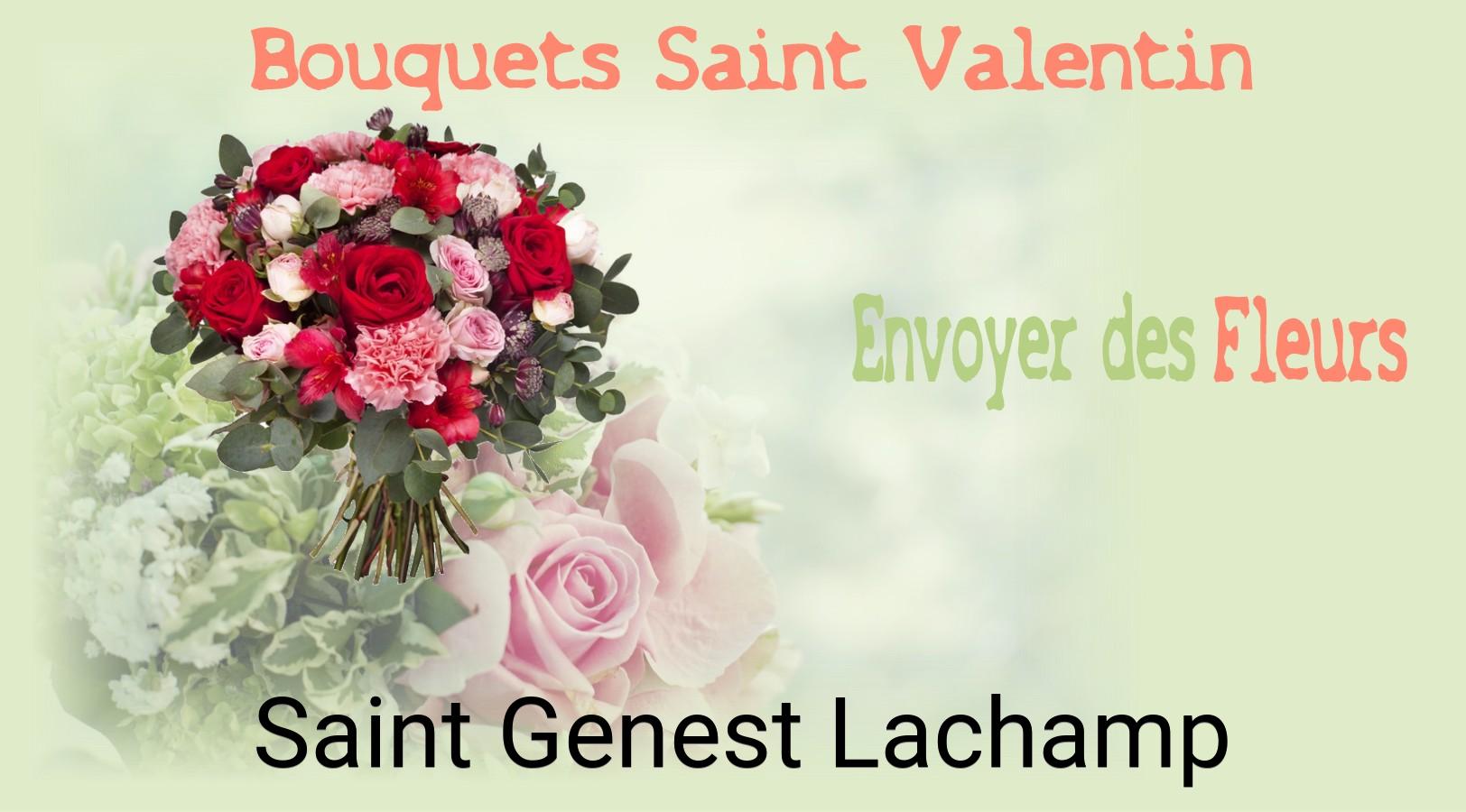 Roses de Saint-Valentin livrées à Saint-Genest-Lachamp